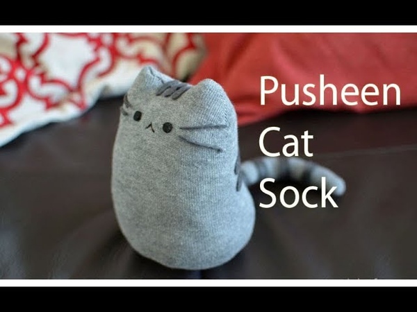 How To Make Pusheen Cat From SOCKS DIY Pusheen Cat