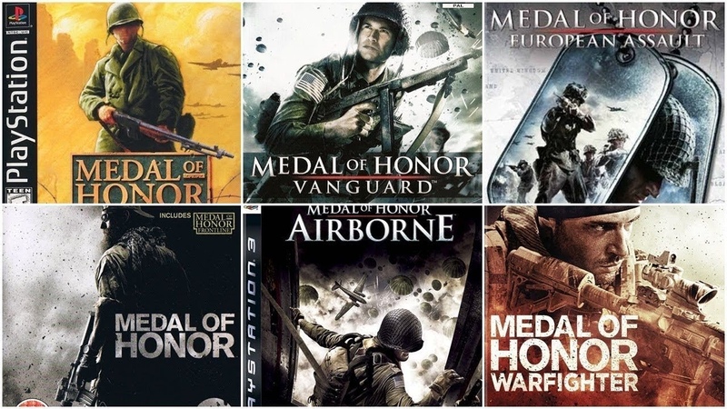 Эволюция серии игр Evolution of Medal of Honor 1999