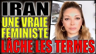 UNE IRANIENNE ACCUSE DE RACISME PAR UNE MILITANTE D'EXTRME GAUCHE LUI RPOND (et a fait mal )